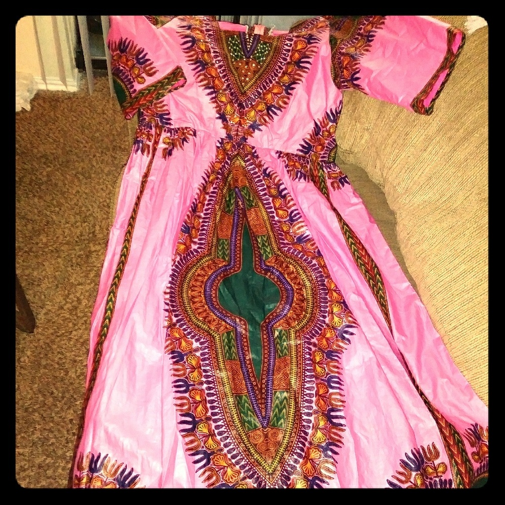 ⚡️⚡️FLASH SALE⚡️⚡️ Beautiful 🎀Custom Dashiki Gown